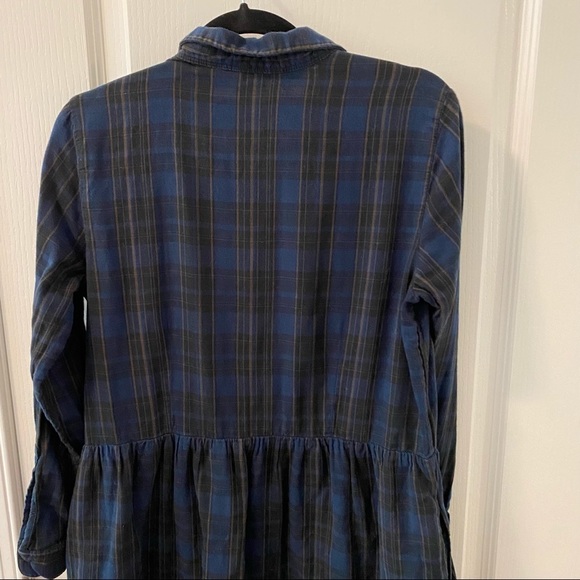 GAP Long Sleeve Plaid Dress - Picture 8 of 15